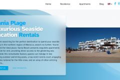 Sania Plage website